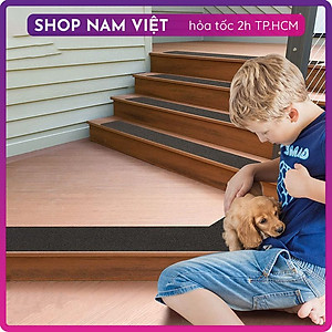 Miếng Dán Chống Trượt Cầu Thang PVC Cỡ Lớn, Chống Nước