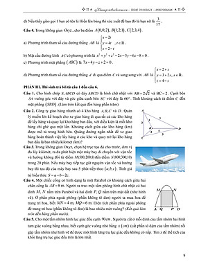 Sách - Tuyển Tập 38 Đề Ôn Thi Tốt Nghiệp Lớp 12 Môn Toán