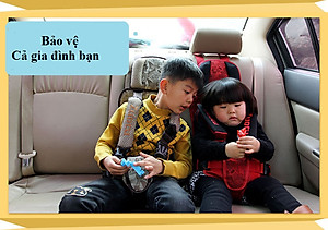 Ghé ngồi phụ  an toàn cho bé trên xe hơi, xe ô tô