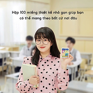 Khăn Lau Kính Nano Hộp 100 Miếng Khăn Giấy Chống Bám Hơi Nước, Chống Mờ Sương, Mồ Hôi, Chống Nhờn - Hàng Loại 1