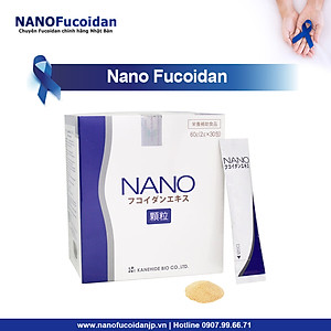 Thực phẩm chức năng Kanehide Bio Fucoidan Nano 30 gói - Phòng và hỗ trợ điều trị ung thư