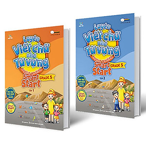 Combo 2 Cuốn: Luyện Viết Chữ Nhớ Từ Vựng - English Writing Smart Start - Lớp 5