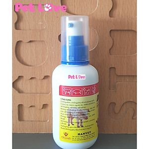 Derma Spray xịt vết thương ngoài da trên chó mèo