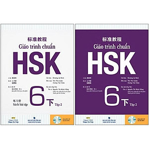 Combo Sách Giáo Trình Chuẩn HSK 6 - Tập 2 - Sách Bài Học Và Bài Tập (Bộ 2 Cuốn)