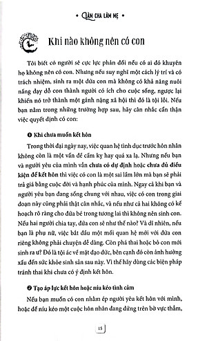 Sách Làm cha làm mẹ - NỘI LỰC BÌNH AN CHO CON
