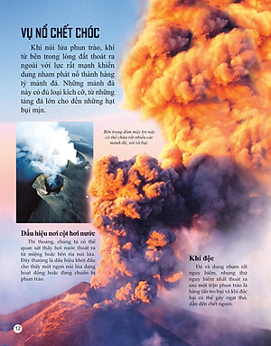 Sách Bách Khoa Tri Thức Về Khám Phá Thế Giới Cho Trẻ Em - Volcano - Núi Lửa