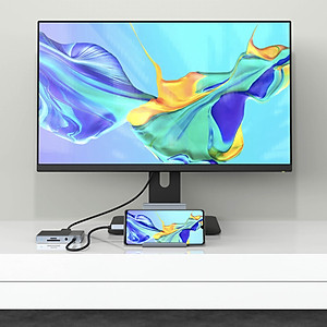 CỔNG CHUYỂN Hyper HyperDrive GEN2 6-IN-1 FOR MACBOOK, IPAD PRO 2018-2020, PC & DEVICES - Hàng chính hãng