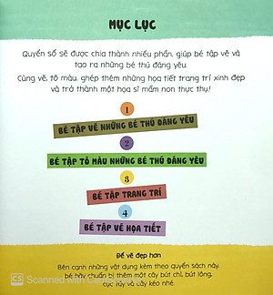 Sách Tay Khéo Tay Xinh - Bé Vẽ Thú Non