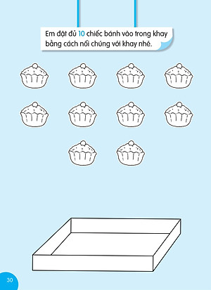 Sách Tiny Paws - Cùng Gấu Con Học Số 123 - Từ 6 Đến 10