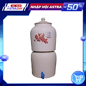 Bình lọc nước Trường An 09 -  Gốm sứ cao cấp - Hàng chính hàng -  Hàng  sản xuất tại Việt Nam - Đồ dùng gia đình - Thiết bị lọc nước