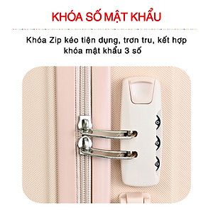 Vali Du Lịch Cao Cấp Size 24inch - Bảo Hành 5 Năm  KS-T01 - Xanh lá