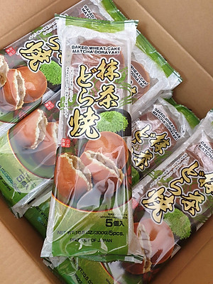 Bánh rán Dorayaki vị Trà xanh 300gr (5 bánh)