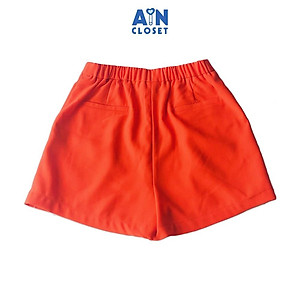Quần đùi mẹ Cam carrot trơn chéo Hàn - AICDBGZNWCAH - AIN Closet