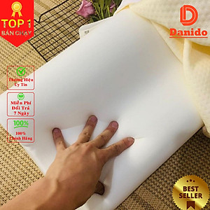 Gối cao su chống đau cột sống - Gối cao su dành cho người hay ngủ ngáy mỏi cổ vai gáy – Hàng chính hãng
