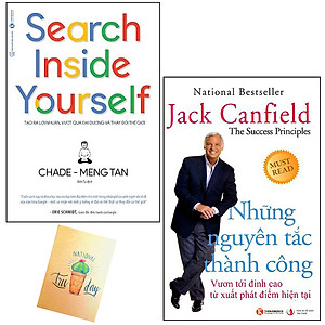 Combo Những Nguyên Tắc Thành Công - Vươn Tới Đỉnh Cao Từ Xuất Phát Điểm Hiện Tại và Search Inside Yourself - Tạo Ra Lợi Nhuận Vượt Qua Đại Dương Và Thay Đổi Thế Giới ( Tặng Kèm Sổ Tay Xương Rồng)