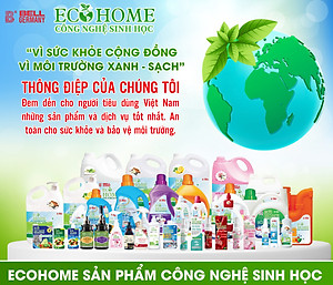 Sữa Tắm Nước Hoa Công Nghệ Sinh Học ECOHOME Kim Ngân Store Giúp Loại Bỏ Bụi Bẩn Trên Da, Không Gây Khô Da, Dưỡng Ẩm Da, Tặng rửa chén 400G