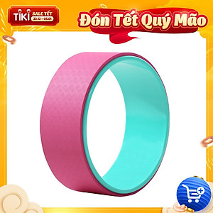 COMBO 02 Sản Phẩm Tập Yoga Tại Nhà  BG: Vòng tập Yoga 33x13 cm + Thảm tập 4mm (hàng nhập khẩu)
