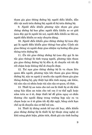 Luật trật tự, an toàn giao thông đường bộ năm 2024 - bản in 2024