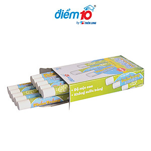 Combo 5 Hộp Phấn trắng không bụi Thiên Long Điểm 10 TP-DC009