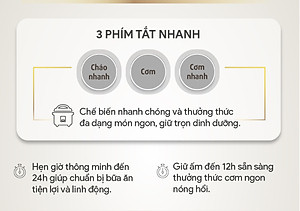 Nồi Cơm Điện Tử BlueStone RCB-5938 (1,8 Lít) - Hàng chính hãng