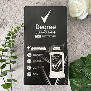 Set 5 Lăn khử mùi nam Degree Men Motionsense Ultra Clear Black White 76g