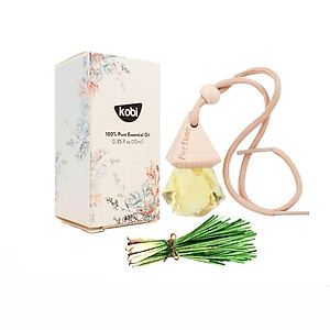 Combo 2 Tinh Dầu Treo Xe Ô Tô KOBI Quế, Sả Chanh Treo Xe Oto, Treo Phòng Ngủ, Treo Nhà Vệ Sinh, Treo Tủ Quần áo, Xịt Thơm Xe, Khử Mùi Xe Mới, Chống Say