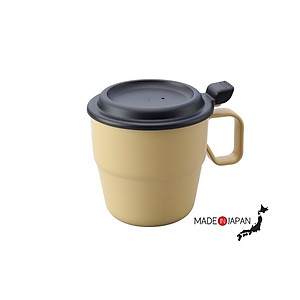 Combo bình nước nắp bật Yamada 1,8L + Cốc uống nước có nắp 360ml - nội địa Nhật Bản