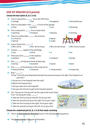 Bài tập bổ trợ Tiếng Anh 6 Right On!