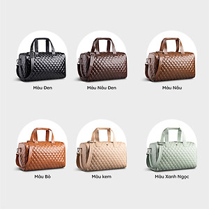 Túi du lịch Yuumy ( Thời trang nữ tiện lợi cỡ lớn - Túi da Seasand YMTR5 )