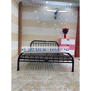 Giường sắt mẫu cực đẹp size từ 1m đến 1m8
