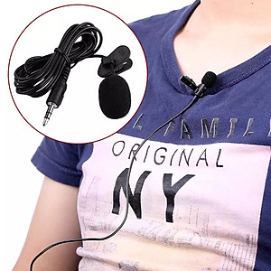 Micro thu âm mini thiết kế cài áo tiện dụng + Tặng kèm hộp đựng cao cấp (Màu Ngẫu Nhiên)