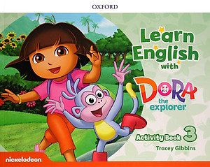 Sách Learn English with Dora the Explorer 3 Activity Book