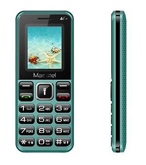 Điện thoại Masstel izi 16 4G(LTE) , Bàn phím nổi, FM không dây - Hàng chính hãng