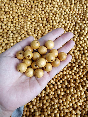 Chiếu hạt gỗ Pơ Mu hạt 1,8cm - Chiếu gỗ Mian.vn ( video , hình thật )