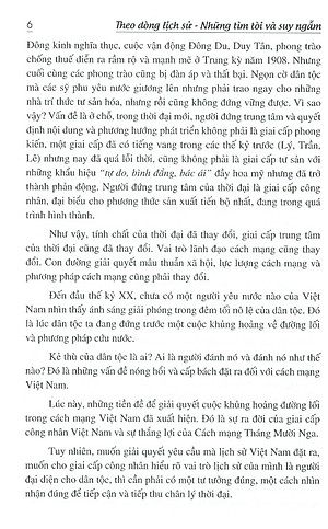 Theo Dòng Lịch Sử - Những Tìm Tòi Và Suy Ngẫm