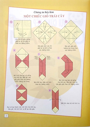 Sách Vui Cùng Xếp Giấy Origami (Tập 8)