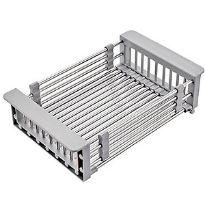 Kệ inox gác bồn rửa chén đa năng