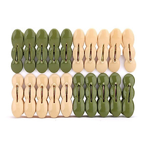 Combo 40 kẹp quần áo củ lạc Việt Nhật phơi đồ tiện ích - Hàng chính hãng 