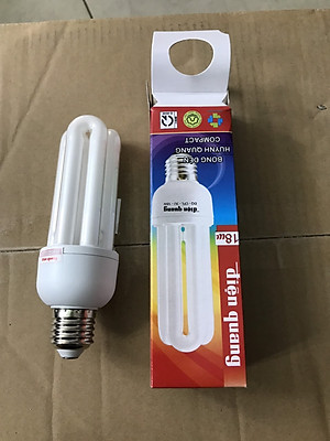 Đèn Compact Điện Quang ĐQ-CFL-3U-T4-18W-DL-E27