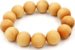 Chuỗi đeo tay gỗ ngọc am 18 ly 13 hạt