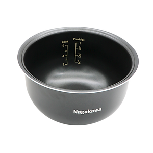 Nồi Cơm Điện Tử Cảm Ứng Nagakawa NAG0136 - Giảm tinh bột - Lòng niêu chống dính - 11 chức năng (1.2L - 500W) - Hàng Chính Hãng
