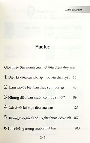 Sách Điều Kỳ Diệu Của Xác Lập Mục Tiêu