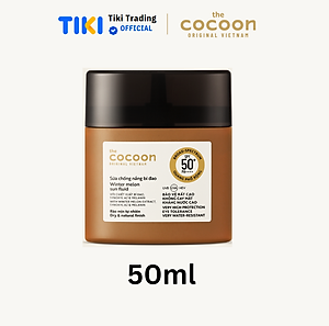 Kem chống nắng Bí đao Cocoon 50ml dạng sữa - sữa chống nắng