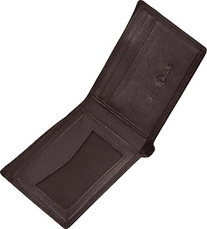 Ví Nam Da Bò AT Leather 056 (10 x 8.5 cm) - Nâu