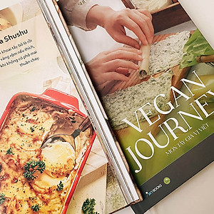 Sách Vegan Journey - Món Tây Gia Vị Việt
