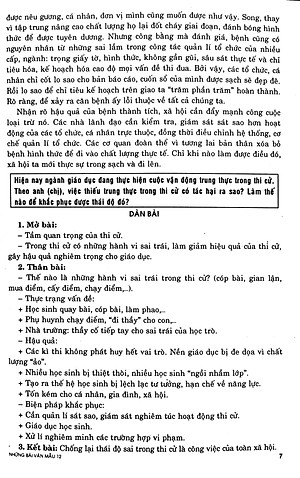 Sách Những Bài Văn Mẫu 12