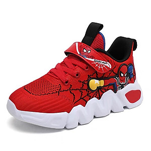 Giày siêu nhân cho bé trai 3 - 12 tuổi quai dán đế Eva siêu nhẹ kháng khuẩn cao cấp chống trơn trượt GH04