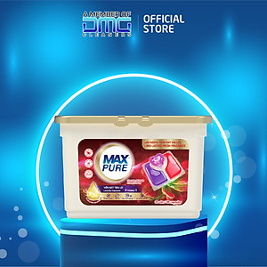 1 Hộp Viên Giặt Maxpure Hương Đắm Say 30v
