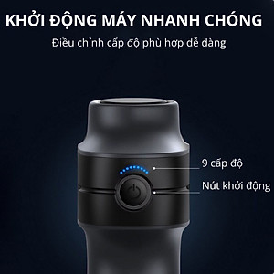 Máy massage cầm tay Kachi MK377 với 9 cấp độ rung - hàng chính hãng