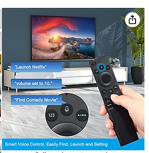 Remote Điều Khiển TV Dành Cho SAMSUNG Smart Tivi 4K có giọng nói, QLED, loại thẳng - Hàng nhập khẩu